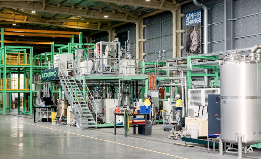 Samsara Eco's commercial synthetic recycling plant in Jerrabomberra, Australia, opened in September.