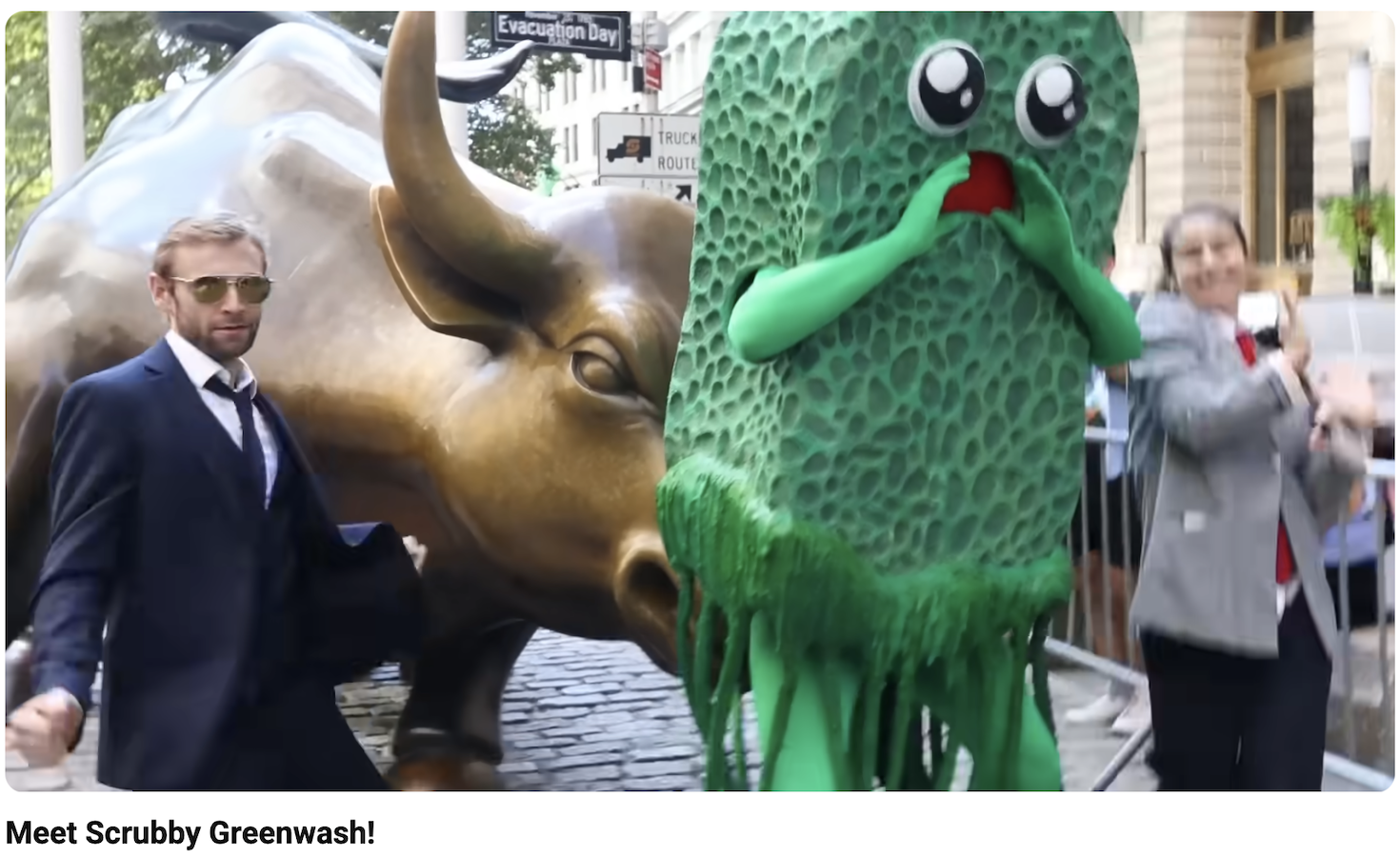 photo of No laughing matter: Viral videos skewer corporate greenwashing image
