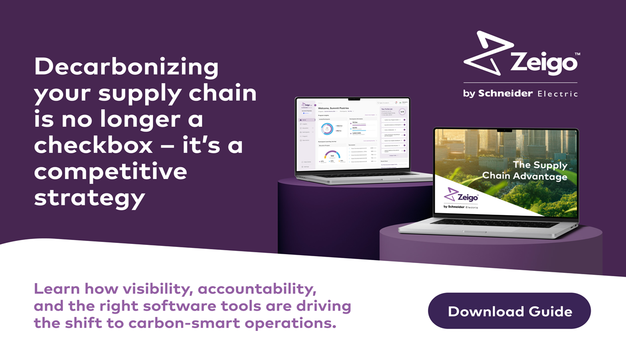 Decarbonizing your supply chain report cover