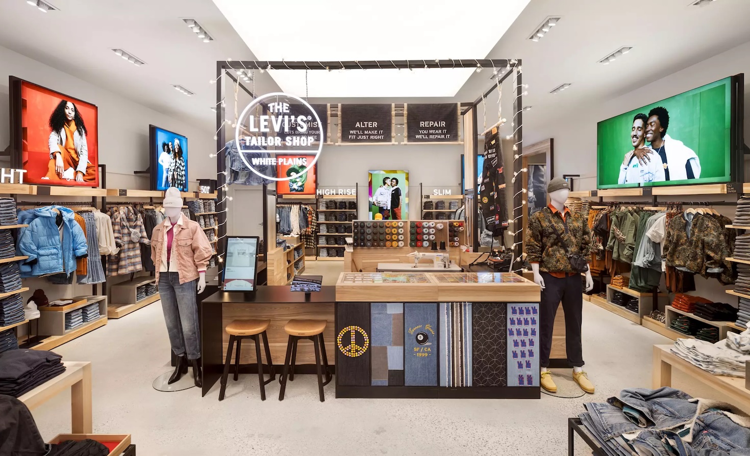 Why Levi’s is teaching high schoolers how to mend jeans