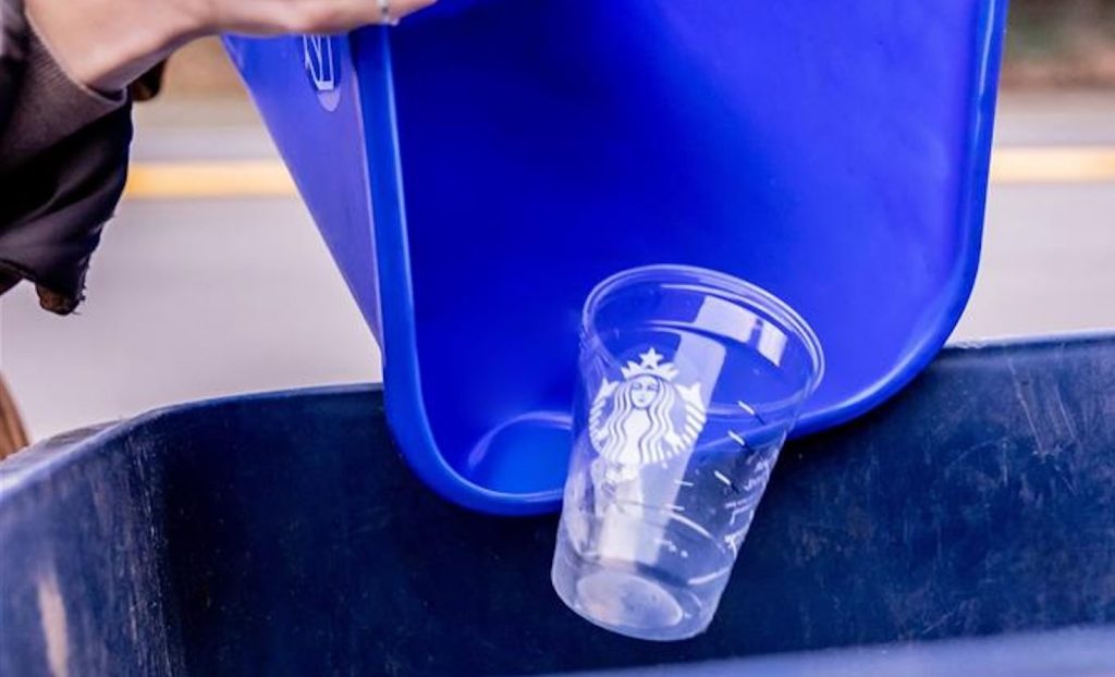 How Starbucks and WM made it easier to recycle plastic to-go cups