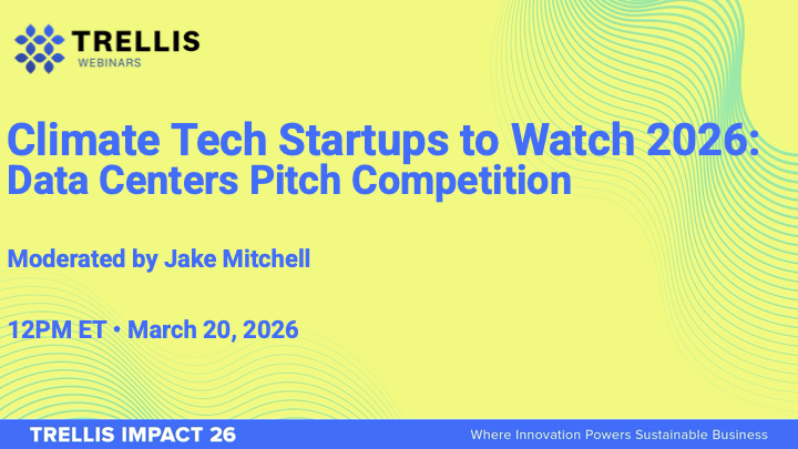 Climate Tech Startups to Watch 2026: Data Centers Pitch Competition