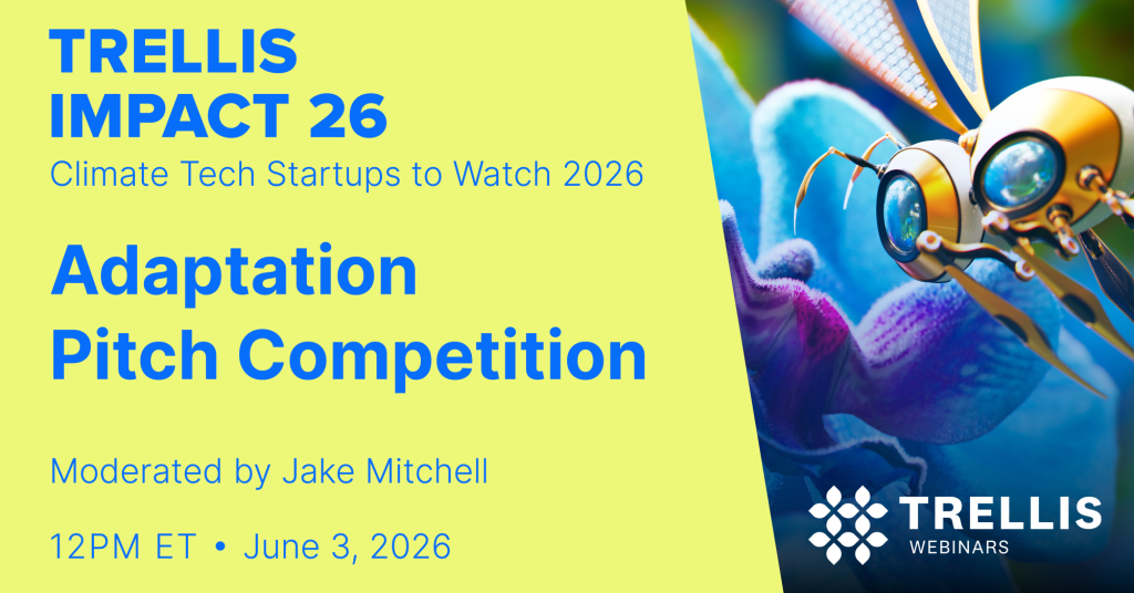 Climate Tech Startups to Watch 2026: Climate Adaptation Pitch Competition