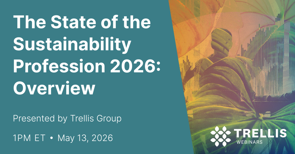 The State of the Sustainability Profession 2026: Overview