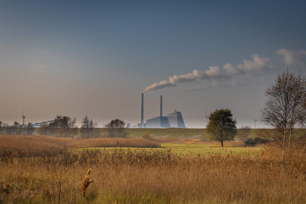 Avedøre Power Station is a combined heat and power station, located in Avedøre, Denmark, just south of Copenhagen, and is owned by Ørsted A/S.