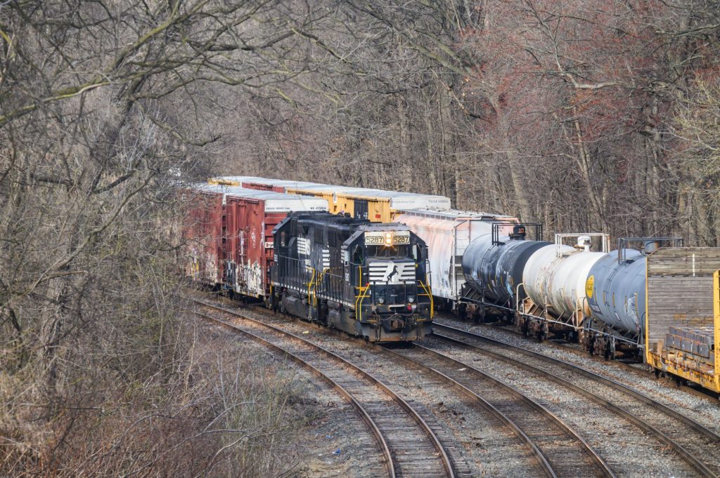 Norfolk Southern Train in Philadelphia