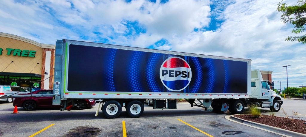 Pepsi Delivery Truck, Fayetteville, NC.