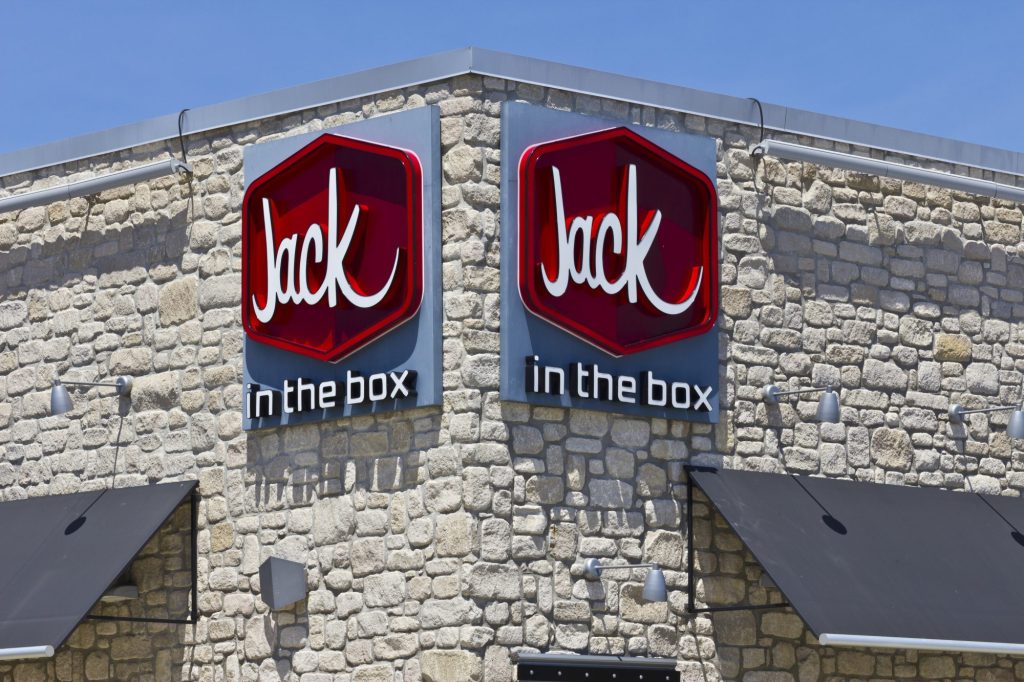 Jack-In-The-Box Fast Food Restaurant.